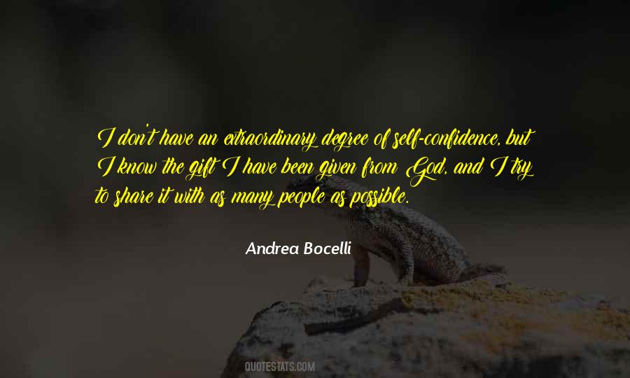 Andrea Bocelli Quotes #1695106