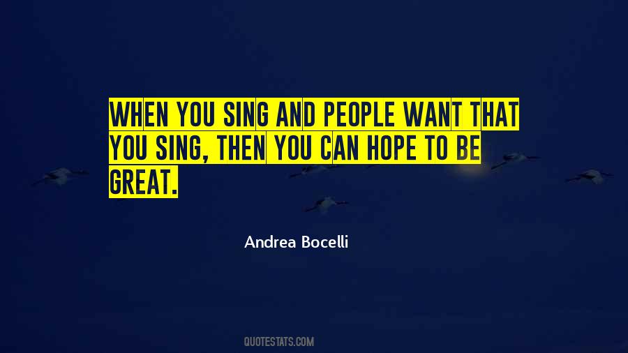 Andrea Bocelli Quotes #1863702