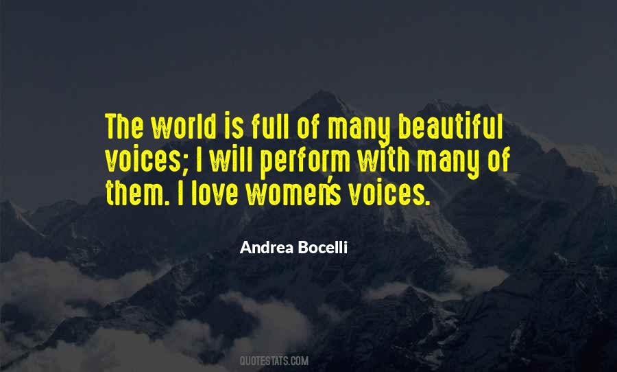 Andrea Bocelli Quotes #363840