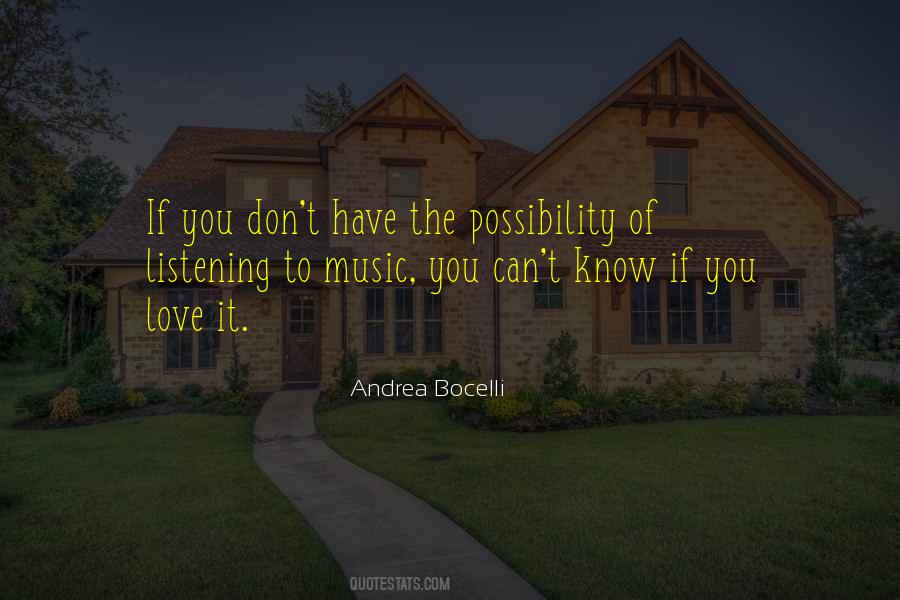 Andrea Bocelli Quotes #375596