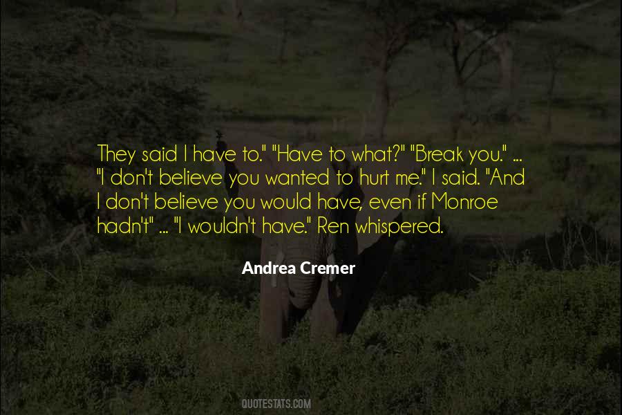 Andrea Cremer Quotes #1093951
