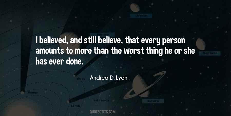 Andrea D. Lyon Quotes #470243