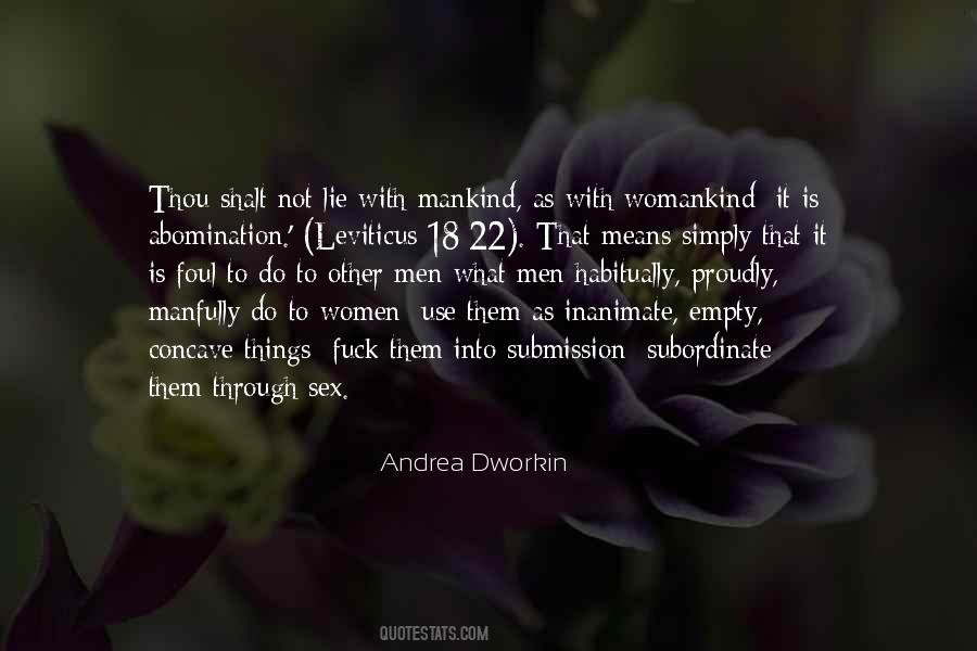 Andrea Dworkin Quotes #791919