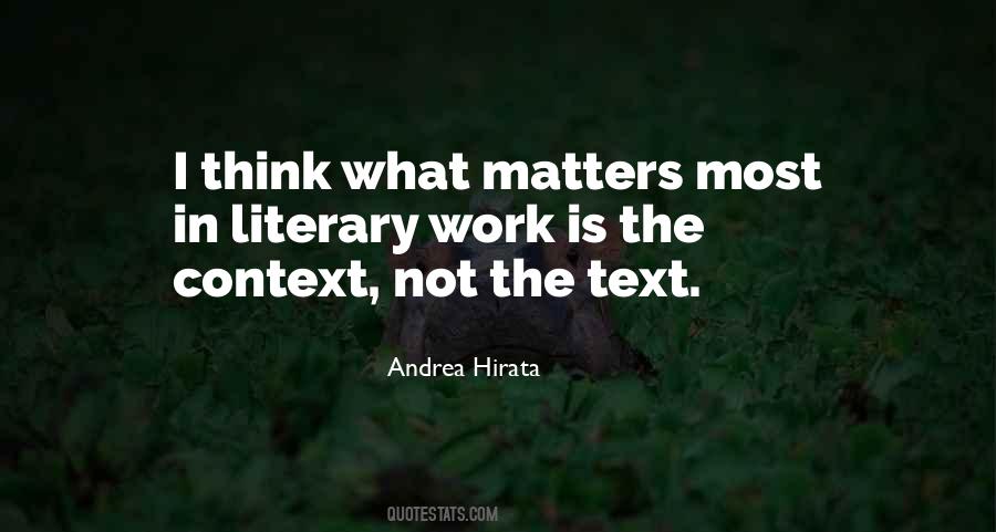 Andrea Hirata Quotes #1440046