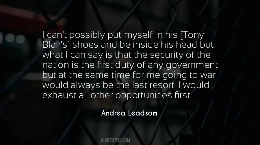 Andrea Leadsom Quotes #1101499