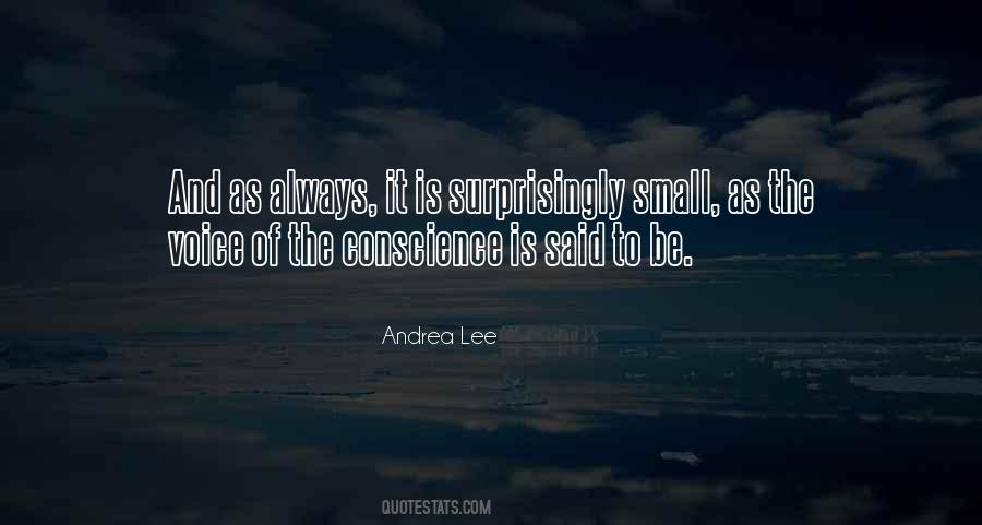 Andrea Lee Quotes #383630
