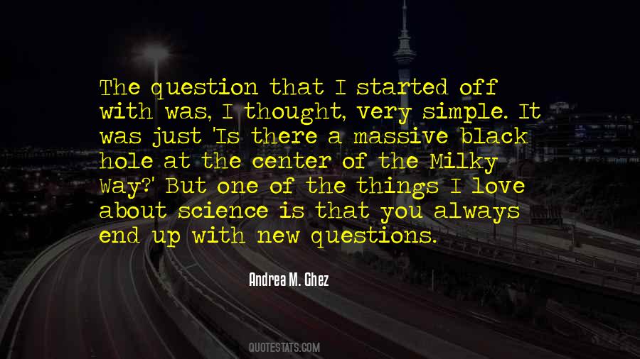 Andrea M. Ghez Quotes #1306094