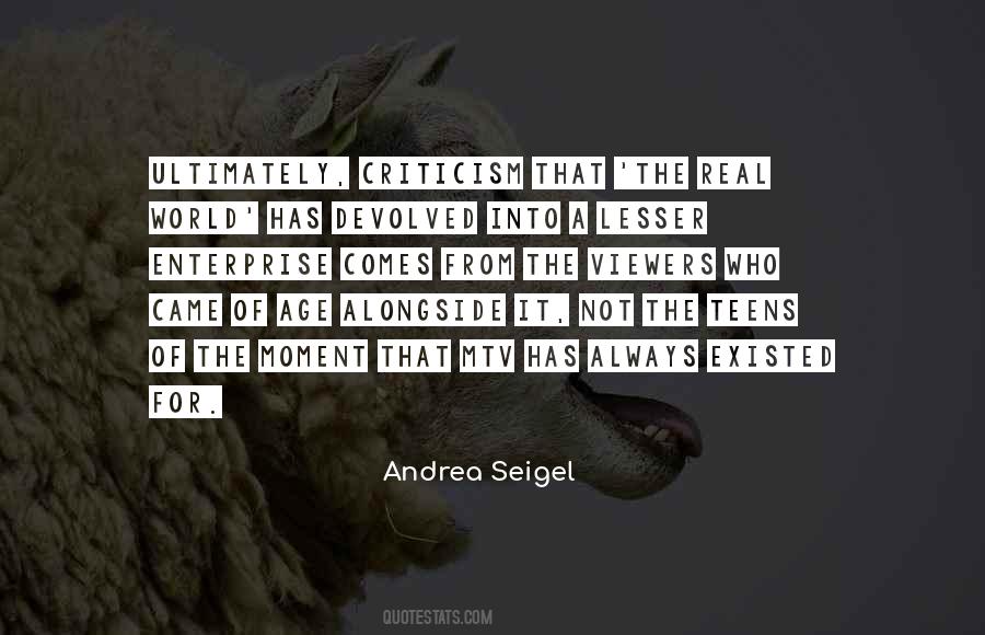 Andrea Seigel Quotes #1529931