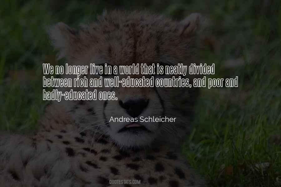 Andreas Schleicher Quotes #1768528