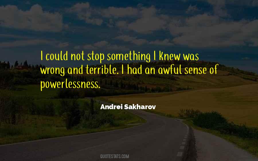 Andrei Sakharov Quotes #190876