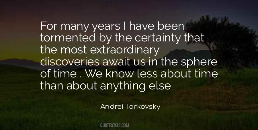 Andrei Tarkovsky Quotes #1290473