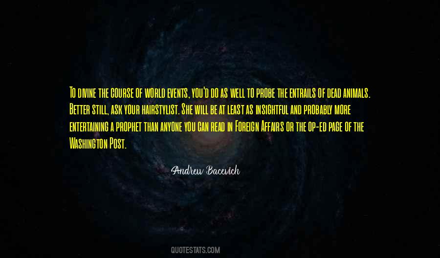 Andrew Bacevich Quotes #1835276