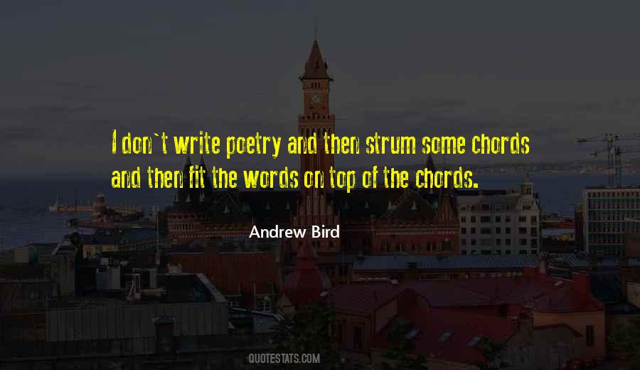 Andrew Bird Quotes #1615459