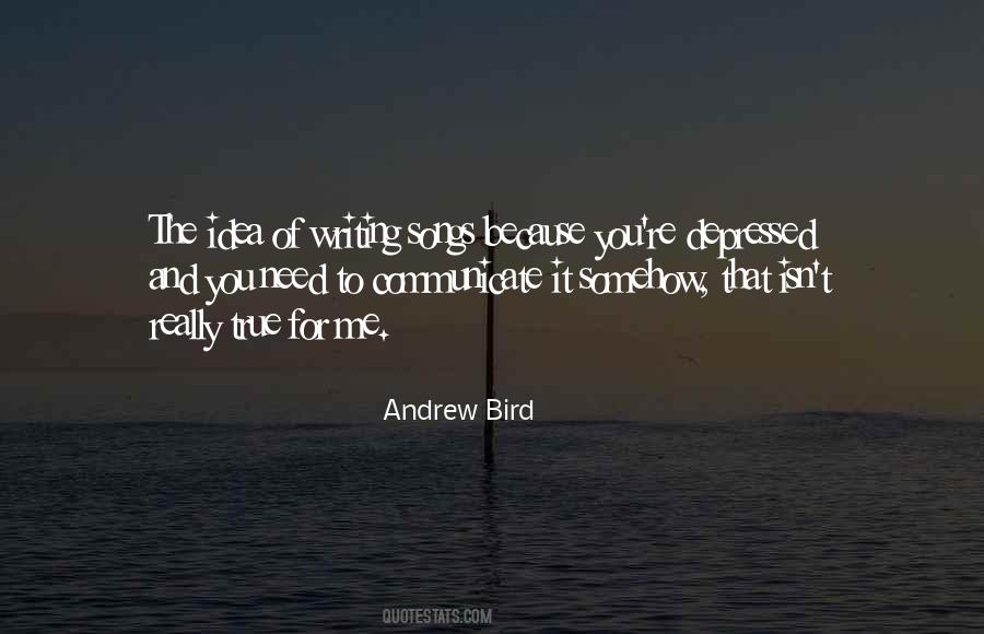 Andrew Bird Quotes #171906