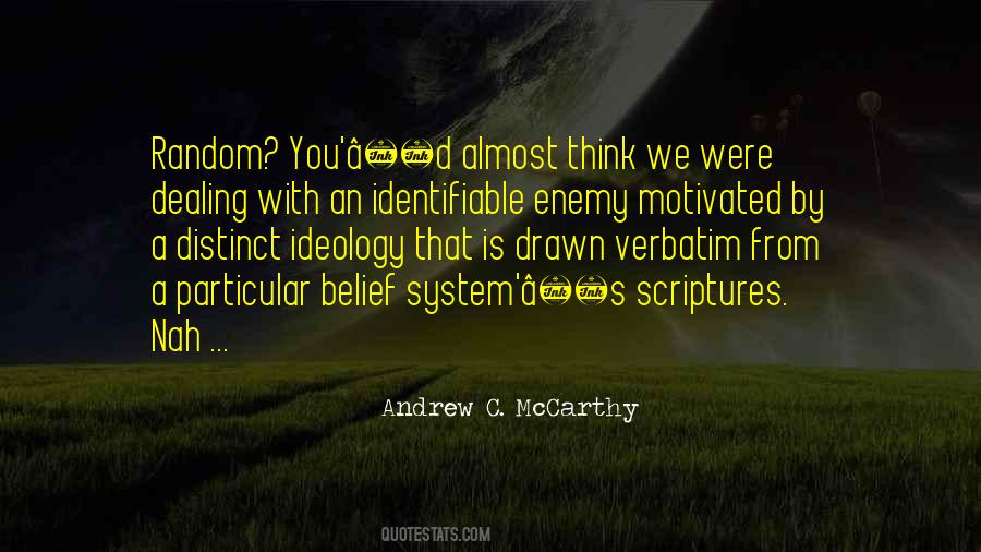 Andrew C. McCarthy Quotes #878098