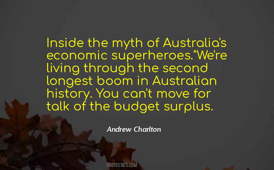 Andrew Charlton Quotes #306485