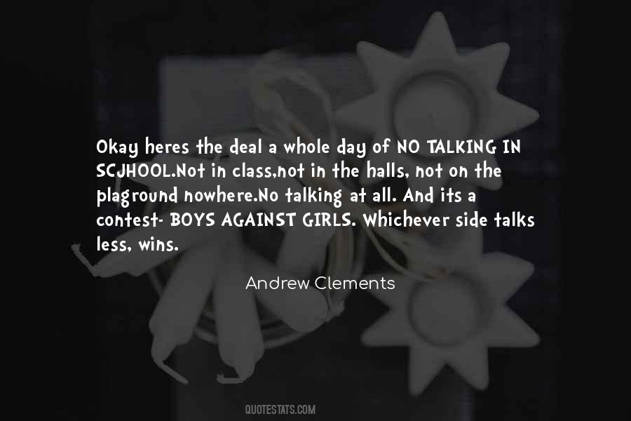 Andrew Clements Quotes #1077220