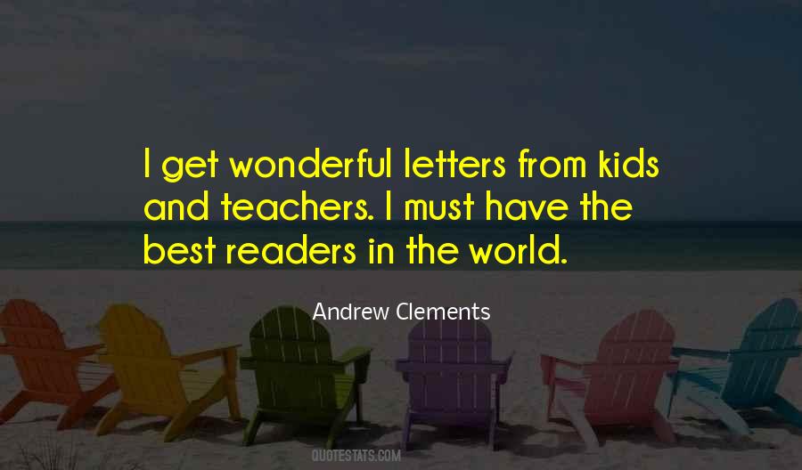 Andrew Clements Quotes #1601651