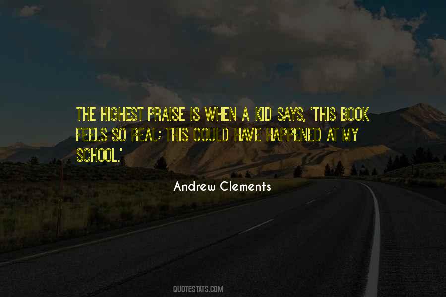 Andrew Clements Quotes #311403