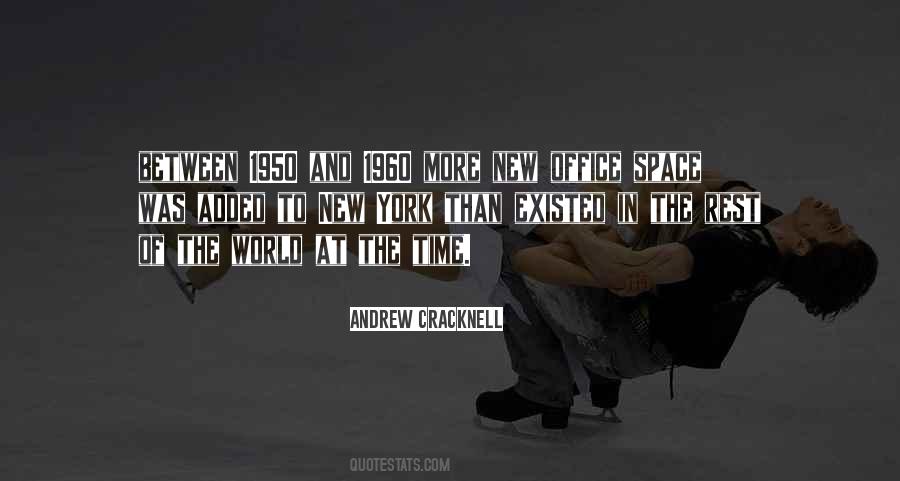 Andrew Cracknell Quotes #149460