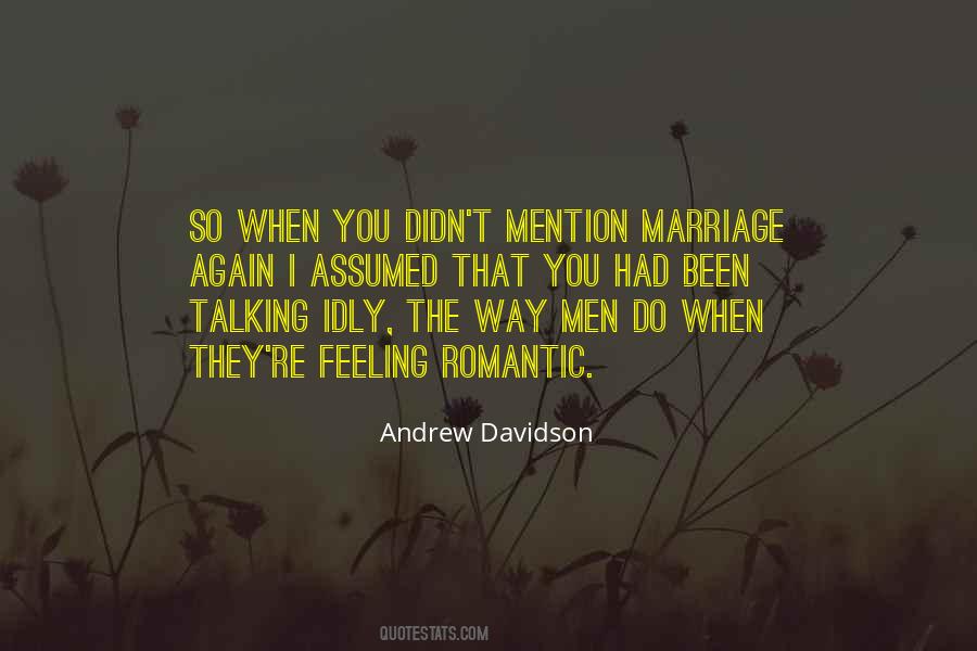 Andrew Davidson Quotes #1064717