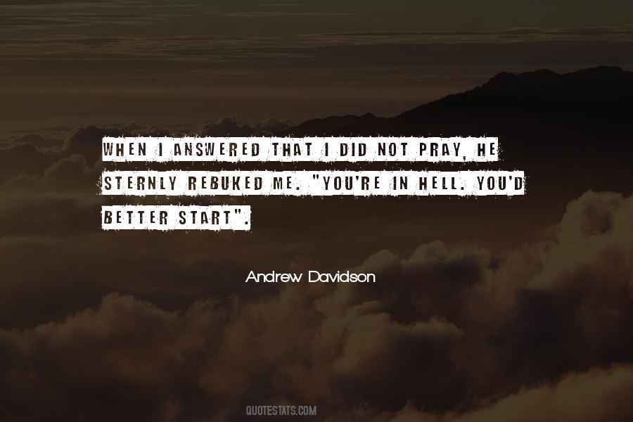 Andrew Davidson Quotes #1581208