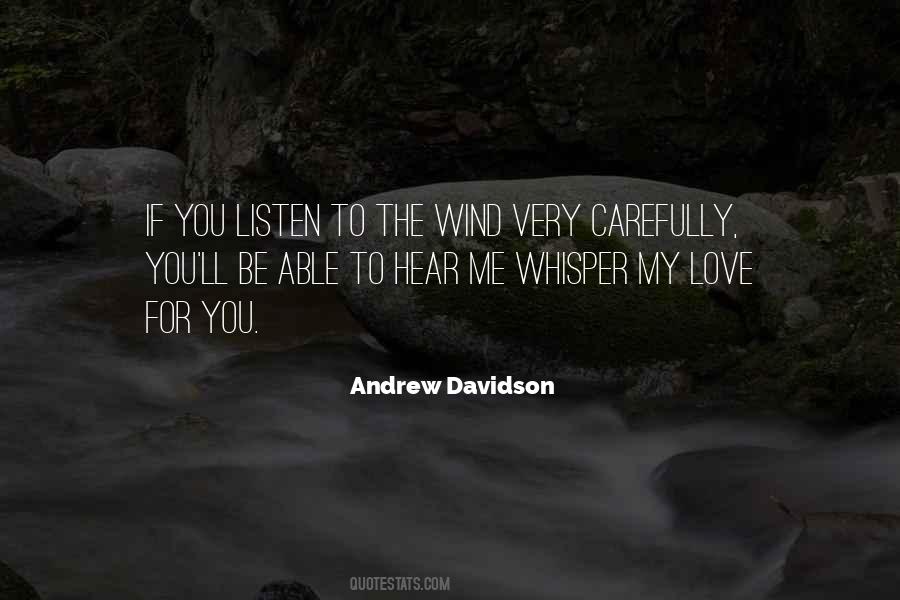 Andrew Davidson Quotes #296450