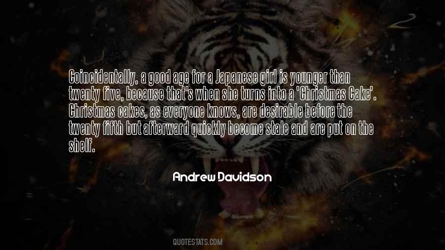 Andrew Davidson Quotes #522976