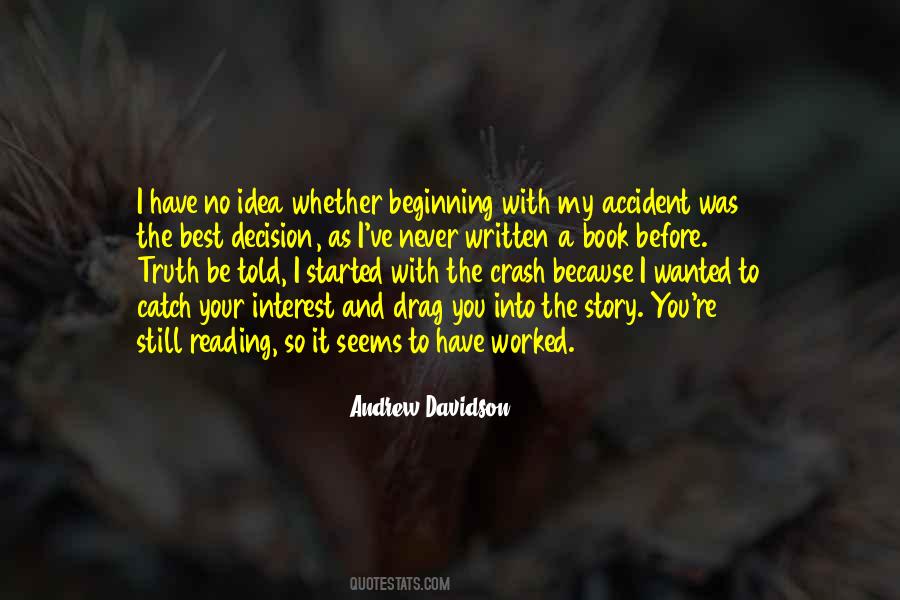 Andrew Davidson Quotes #717733