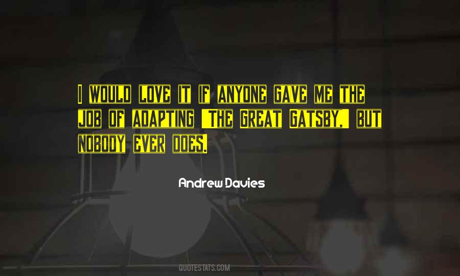 Andrew Davies Quotes #1761463