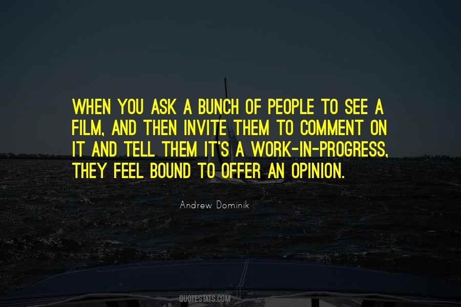 Andrew Dominik Quotes #329944