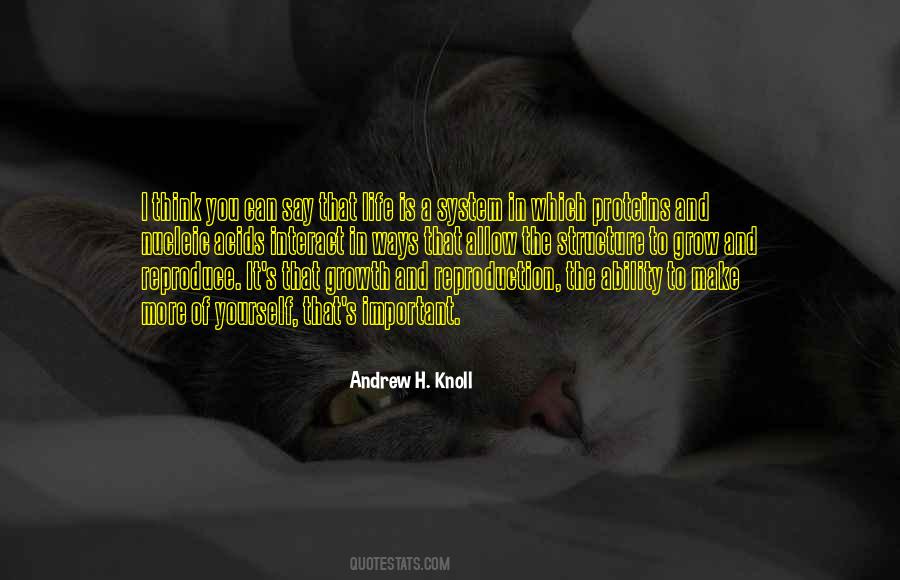 Andrew H. Knoll Quotes #891131