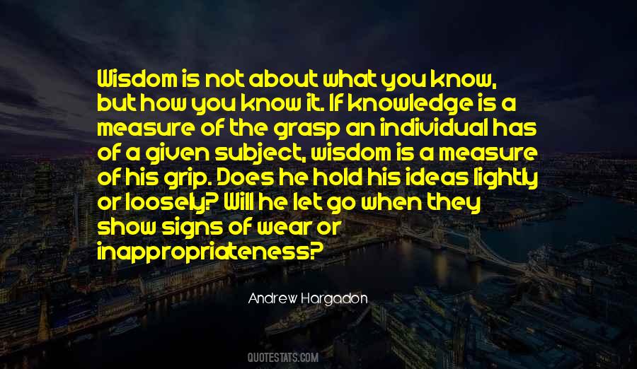 Andrew Hargadon Quotes #1309626