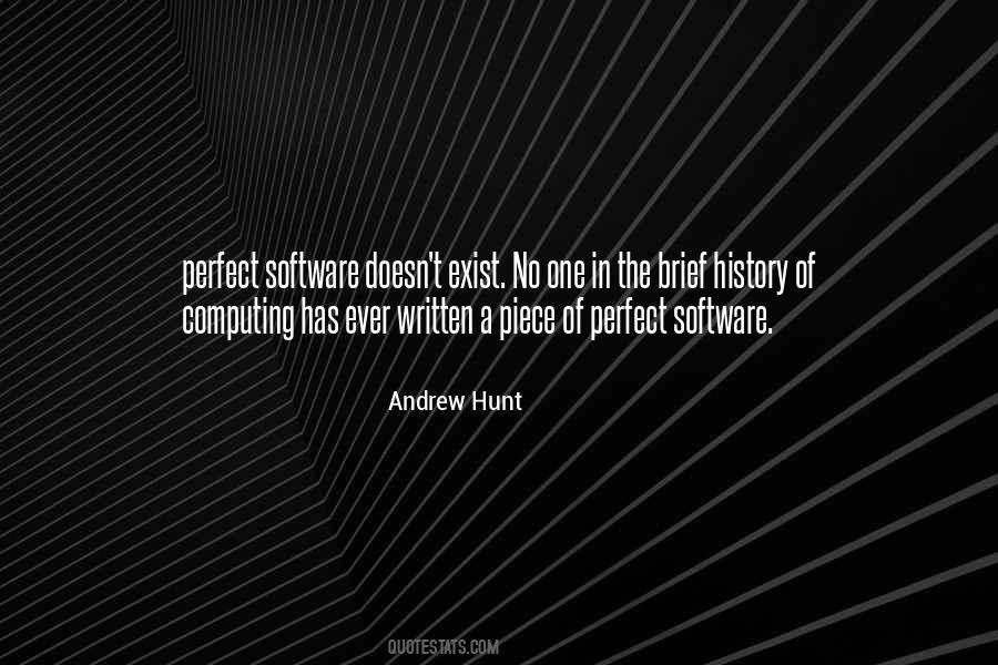 Andrew Hunt Quotes #713214