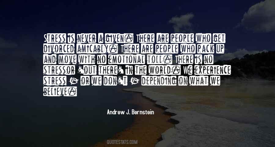Andrew J. Bernstein Quotes #290802