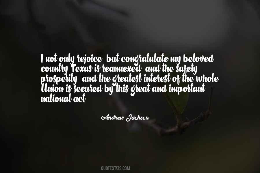 Andrew Jackson Quotes #1747526