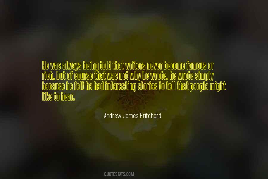 Andrew James Pritchard Quotes #1636795