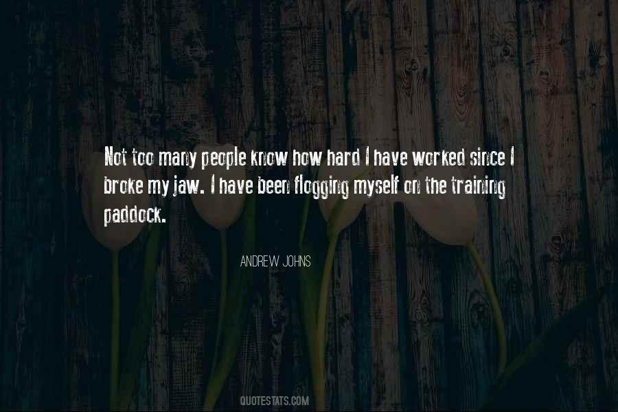 Andrew Johns Quotes #303822 Andrew Johns Quotes #303822