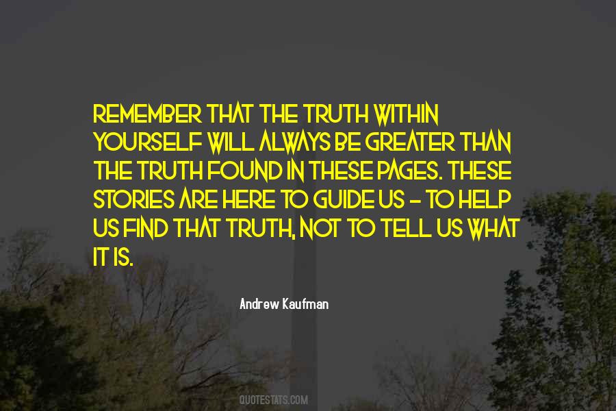 Andrew Kaufman Quotes #245472