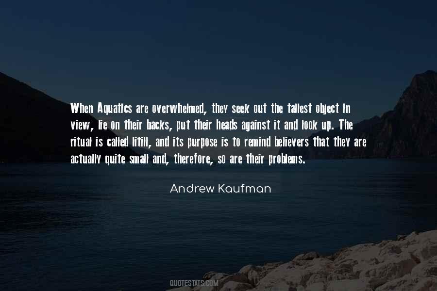 Andrew Kaufman Quotes #32083