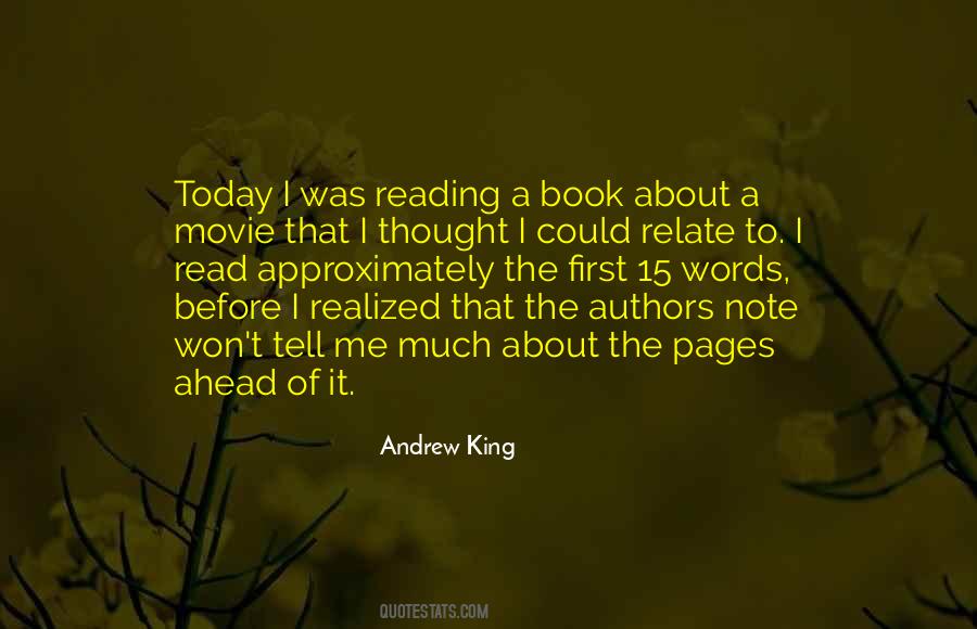 Andrew King Quotes #1289754