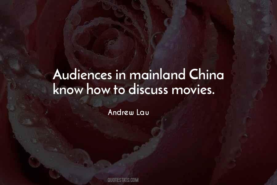 Andrew Lau Quotes #475372