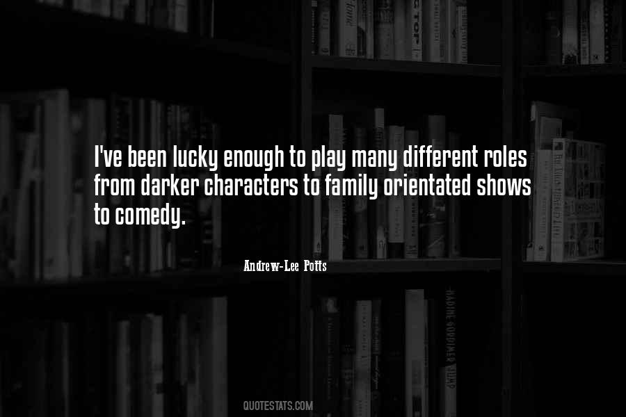 Andrew-Lee Potts Quotes #1271596