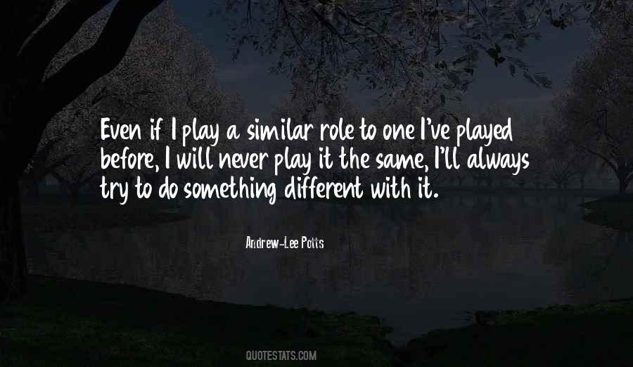 Andrew-Lee Potts Quotes #1711000