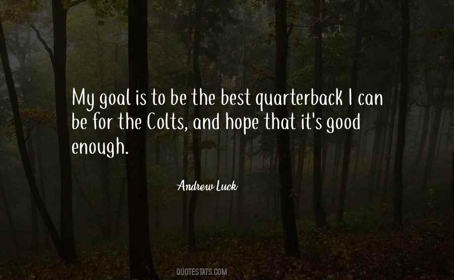 Andrew Luck Quotes #1326677