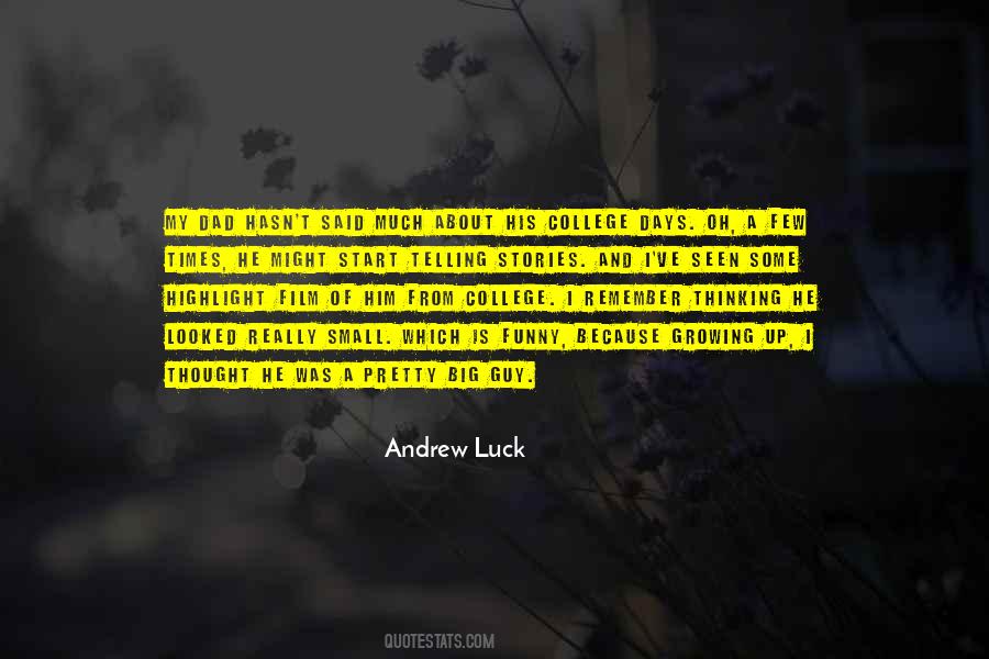 Andrew Luck Quotes #146300