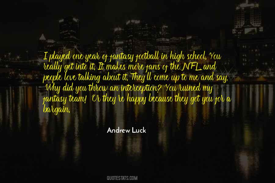 Andrew Luck Quotes #495082