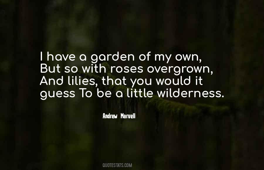 Andrew Marvell Quotes #1130912