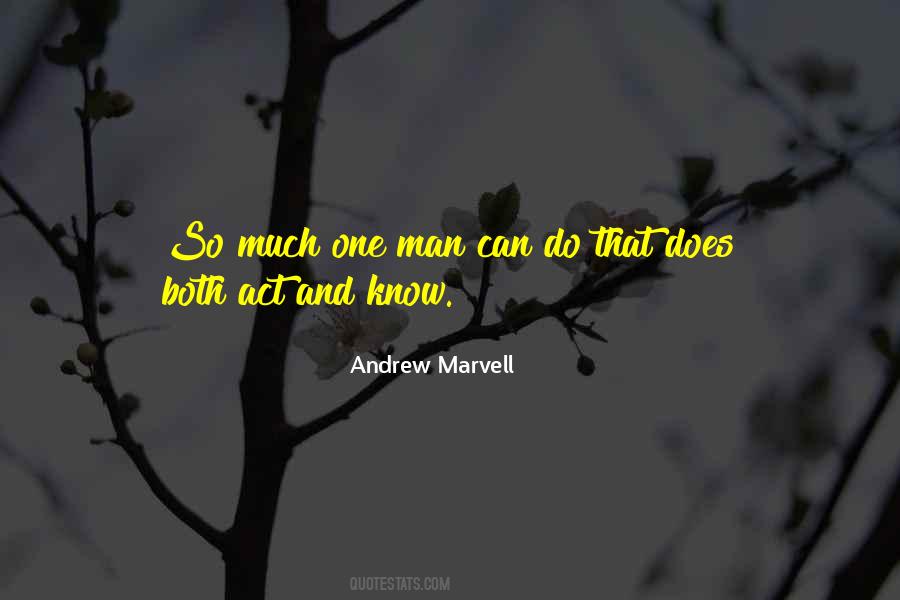 Andrew Marvell Quotes #507839