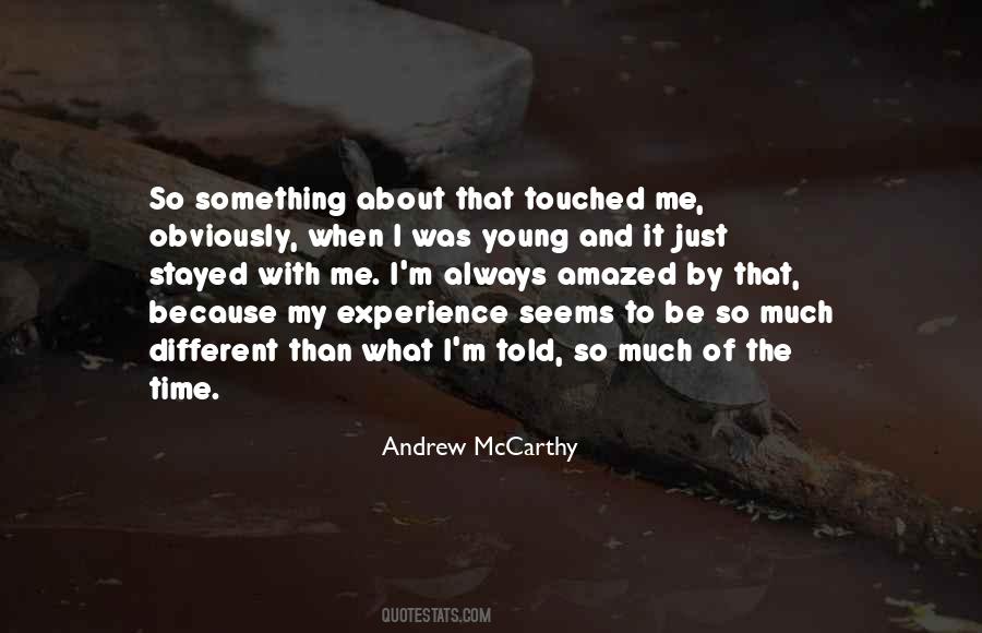 Andrew McCarthy Quotes #428329